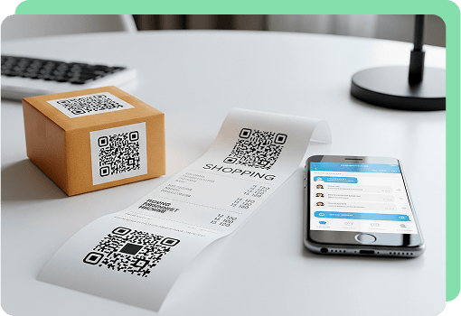 whatsapp qr code ecommerce support