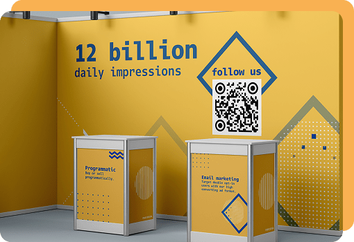 vcard qr code for exhibitions