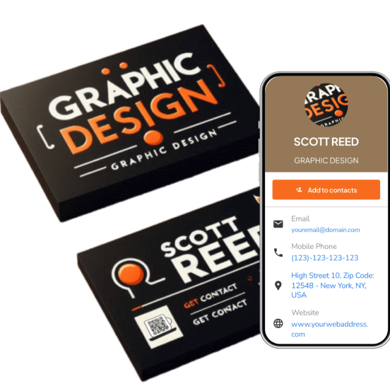 vCard QR Code Generator