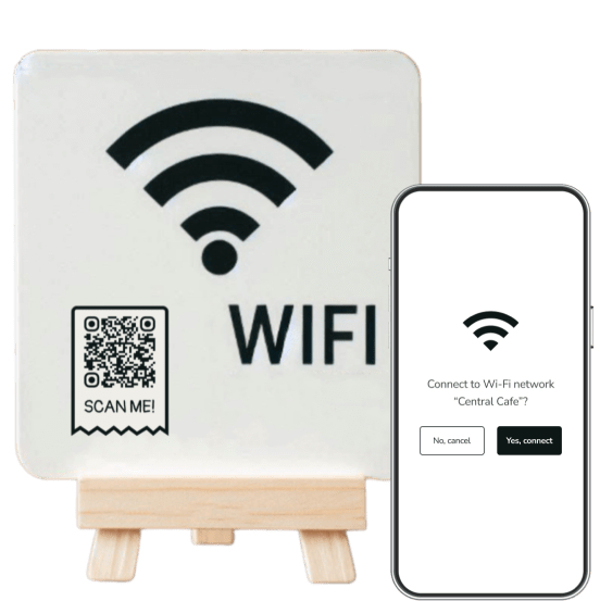How to create a Wi-Fi QR code